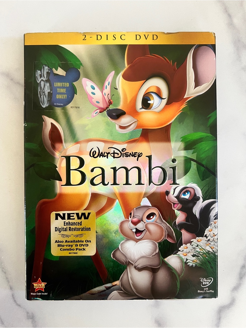 NEW Disney Bambi Classic Animated 2-Disc Edition (DVD)